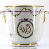 Fulda. Pair of porcelain ice buckets with monogram "WB" - Foto 9