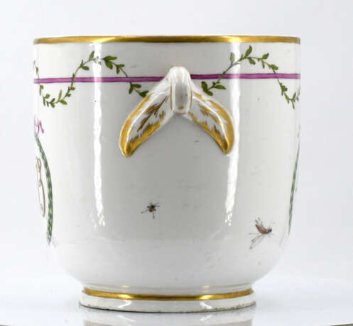 Fulda. Pair of porcelain ice buckets with monogram "WB" - Foto 12