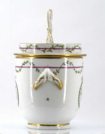 Fulda. Pair of porcelain ice buckets with monogram "WB" - Foto 16