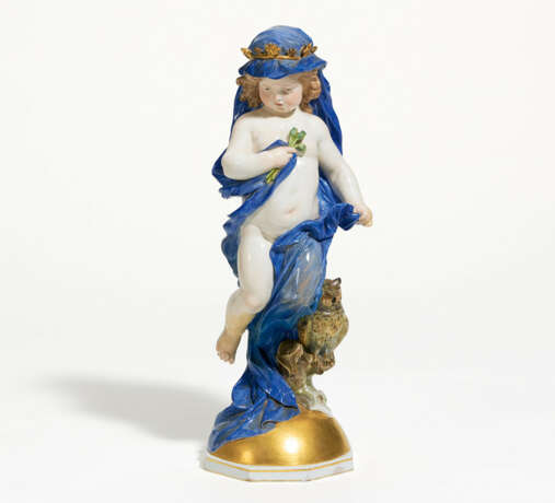 Meissen. Porcelain allegory "the Night" - фото 1