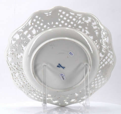 Meissen. Porcelain plate with flower bouquet - фото 3
