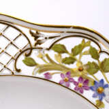 Meissen. Porcelain plate with flower bouquet - Foto 4