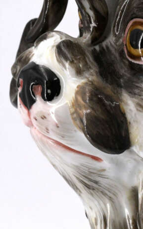 Meissen. Porcelain figurine of a Bolognese dog - Foto 2