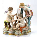 Meissen. Porcelain allegory "The Art of Painting" - photo 6