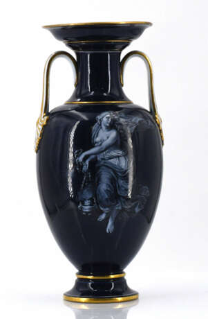 Meissen. Porcelain vase with allegories - photo 2