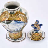 Delft. Set of five ceramic vases - фото 27