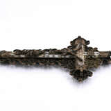 Two silver and mother of pearl crucifixes - Foto 2