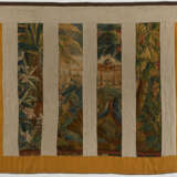 Aubusson. Wool and silk tapestry with exotic landscape - photo 2