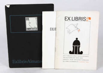 Exlibris Almanach. 3 Bände