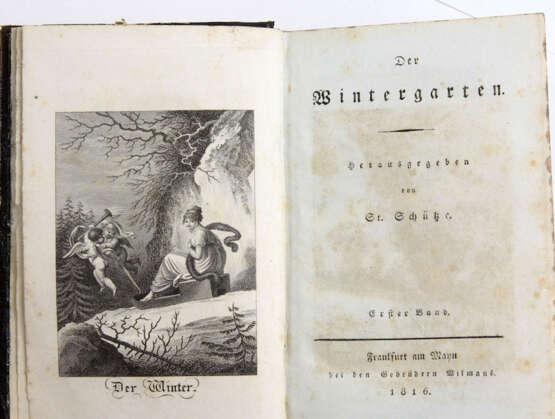Almanach Wintergarten von 1816 - photo 1