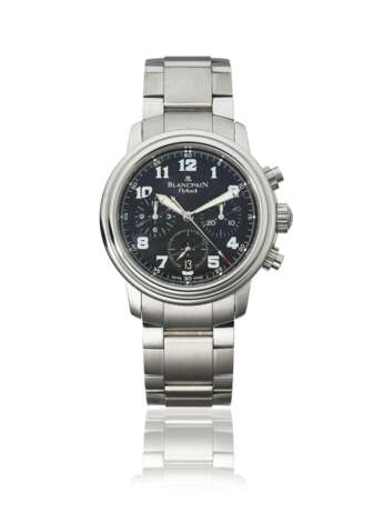 Blancpain. BLANCPAIN, LIMITED EDITION STEEL FLYBACK CHRONOGRAPH 'DESERT STORM', NO. 6/18 - фото 1