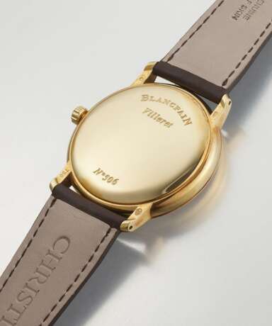 Blancpain. BLANCPAIN, GOLD VILERET WITH MOTHER-OF-PEARL AND DIAMONDS DIAL - фото 2