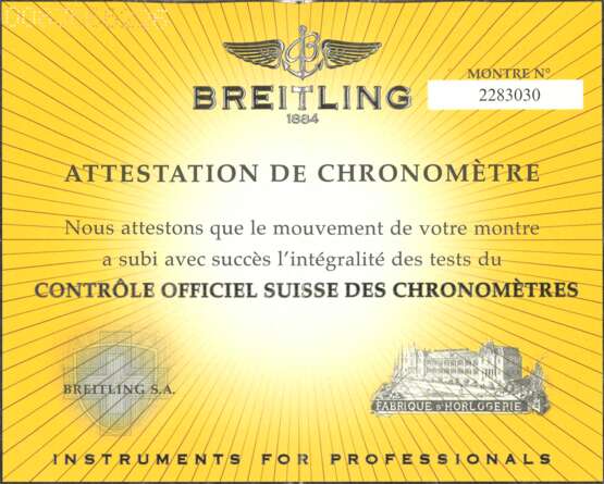 Breitling. BREITLING, SPECIAL EDITION 'BREITLING FOR BENTLEY' STEEL AND PLATINUM BENTLEY MARK VI - Foto 4