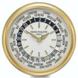 Patek Philippe. INDUCTA FOR PATEK PHILIPPE, GILT BRASS WORLD TIME WALL CLOCK - фото 1