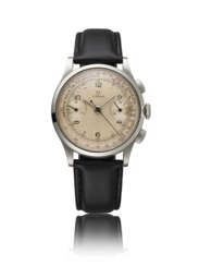 OMEGA, STEEL TWO-TONE DIAL CHRONOGRAPH, REF. CK 2092