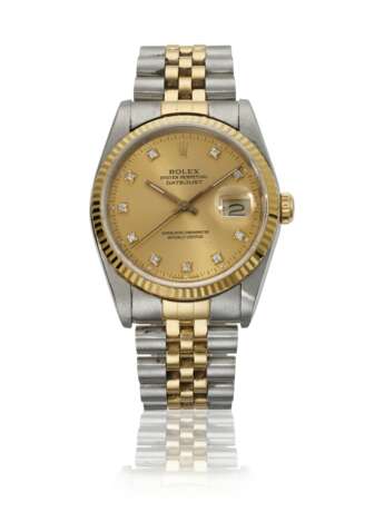 Rolex. ROLEX, STEEL AND GOLD DATEJUST, REF. 16233 - фото 1
