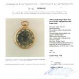 Cartier. CARTIER, PARIS, 18K GOLD SKELETONIZED MINUTE REPEATING KEYLESS LEVER ART DECO DRESS WATCH - фото 4
