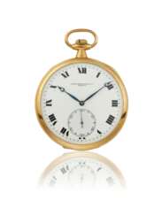 PATEK PHILIPPE, 18K GOLD OPENFACE KEYLESS LEVER DRESS WATCH