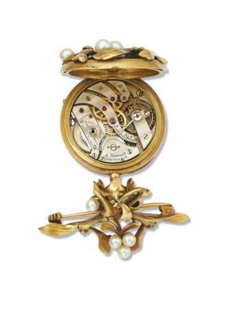 JOSEPH JOHNSON, 18K GOLD OPENFACE KEYWOUND LEVER WATCH MADE FOR THE SPANISH MARKET - Foto 3
