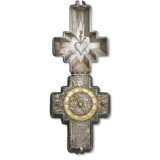 J. CUSIN, NEVERS, SILVER PRE-BALANCE SPRING CRUCIFIX-FORM PENDANT WATCH WITH CONCEALED DIAL - photo 2