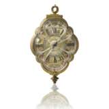P. LAGISSE, GENEVE, GILT METAL AND GLASS PENDANT WATCH WITH EARLY BALANCE SPRING, MADE FOR THE PERSIAN MARKET - Foto 1