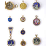 A GROUP OF TEN GOLD POCKET WATCHES - фото 2