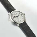 F.P. JOURNE. A RARE AND HIGHLY ATTRACTIVE STAINLESS STEEL MINUTE REPEATING WRISTWATCH WITH POWER RESERVE INDICATION, CERTIFICATE AND BOX - photo 3