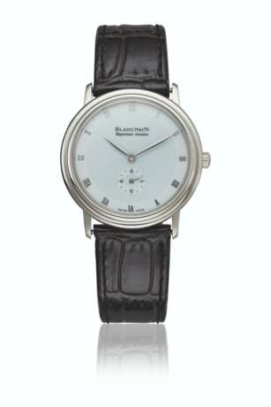 BLANCPAIN. A RARE AND ELEGANT PLATINUM MINUTE REPEATING WRISTWATCH - Foto 1