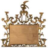 A GEORGE III GILTWOOD OVERMANTEL MIRROR - фото 3