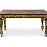 A RESTAURATION ORMOLU-MOUNTED EBONY AND EBONISED CENTRE TABLE - фото 1