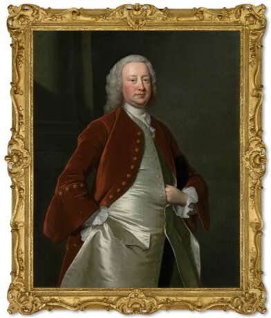 THOMAS HUDSON (BIDEFORD 1701-1779 TWICKENHAM) - Foto 3