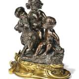 A PATINATED-BRONZE GROUP OF THE INFANT BACCHUS - фото 3