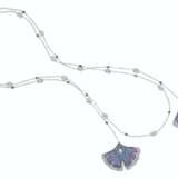 CARNET DIAMOND AND MULTI-GEM LARIAT NECKLACE - Foto 3