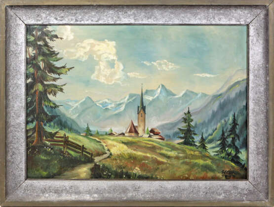 Kirche im Gebirge - Lick, W. 1949 - фото 1