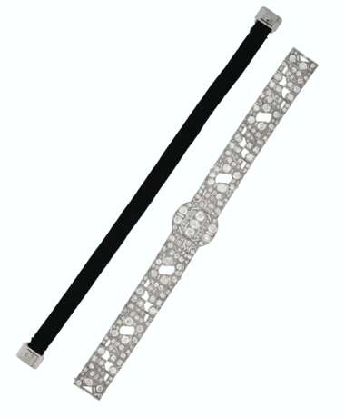 ART DECO DIAMOND CHOKER/BANDEAU/BRACELET/BROOCH - Foto 1