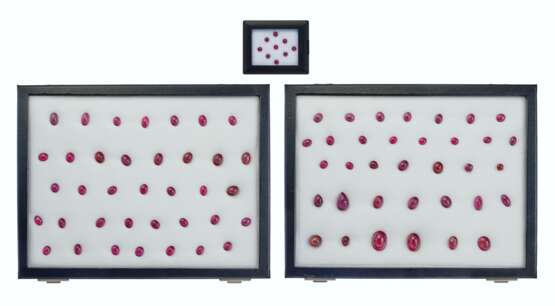 GROUP OF UNMOUNTED RUBIES - photo 1