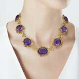 ANTIQUE SUITE OF AMETHYST JEWELRY - Foto 2