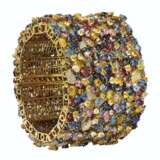 TONY DUQUETTE MULTI-COLORED SAPPHIRE AND RUBY BRACELET - photo 3