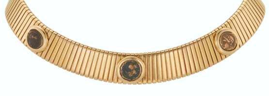 BULGARI GOLD AND COIN `MONETE` NECKLACE - photo 1