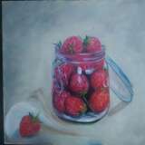 Painting “Fresh strawberry”, Canvas, Oil, Contemporary art, Still life, Ukraine, 2021 - photo 2