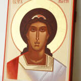 Icon “Archangel Michael”, Wood, Acrylic paint, Neo-Byzantine, Religious genre, Ukraine, 2021 - photo 2