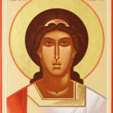 Icon “Archangel Michael”, Wood, Acrylic paint, Neo-Byzantine, Religious genre, Ukraine, 2021 - photo 1