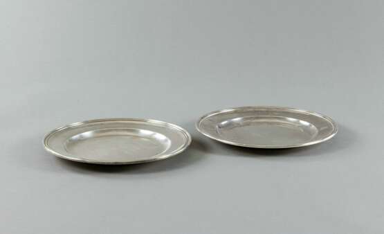 Zwei Silber-Teller - Foto 4