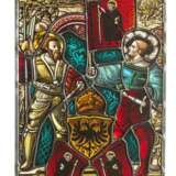 Fünf Wappenscheiben im Renaissance-Stil, - Foto 2