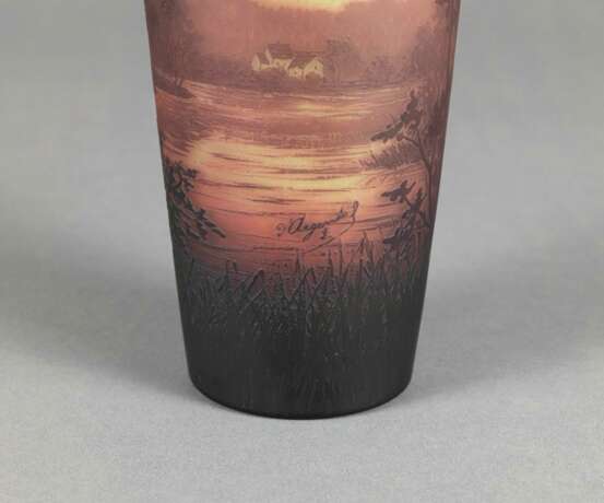 Vase mit Landschaftsdekor - Foto 5