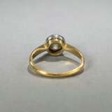 Ring mit Altschliffdiamant - Foto 3