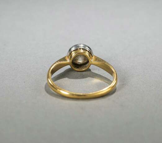 Ring mit Altschliffdiamant - Foto 3