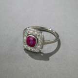 Rubin-Diamant-Ring, - photo 1