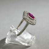 Rubin-Diamant-Ring, - фото 2