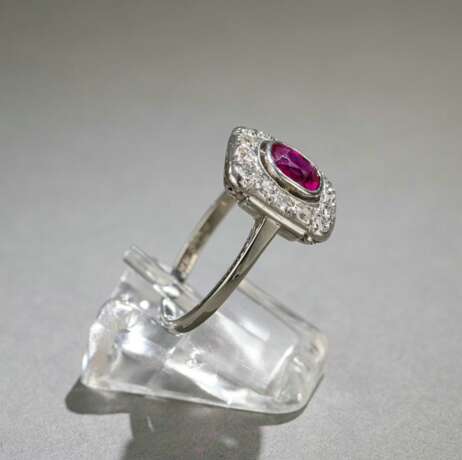Rubin-Diamant-Ring, - photo 3